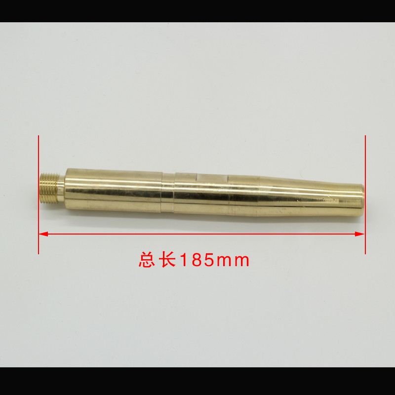 埋弧焊导电杆导电嘴连接杆黄铜M14*1.5M18*1.5-185MM