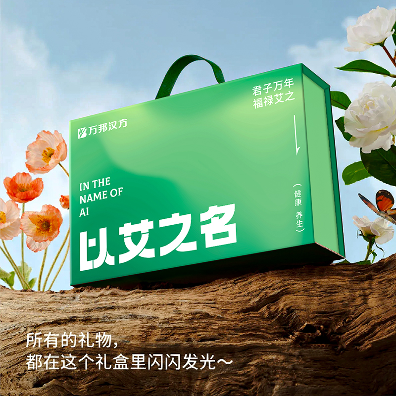 万邦汉方肩颈腰椎膝盖草本艾草贴图片
