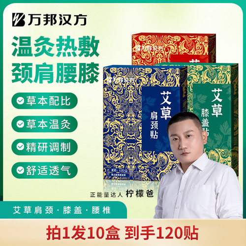 三伏艾灸万邦汉方腰椎贴艾草祛湿