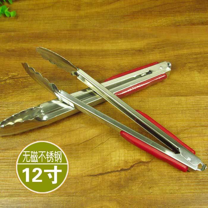 大号不锈钢食品夹面包夹烧烤夹厨房夹菜餐夹蛋糕烤肉夹子烘焙食物,文具电教/文化用品/商务用品,文件夹/试卷夹,淘宝优惠券,粉丝福利购,淘宝优惠卷