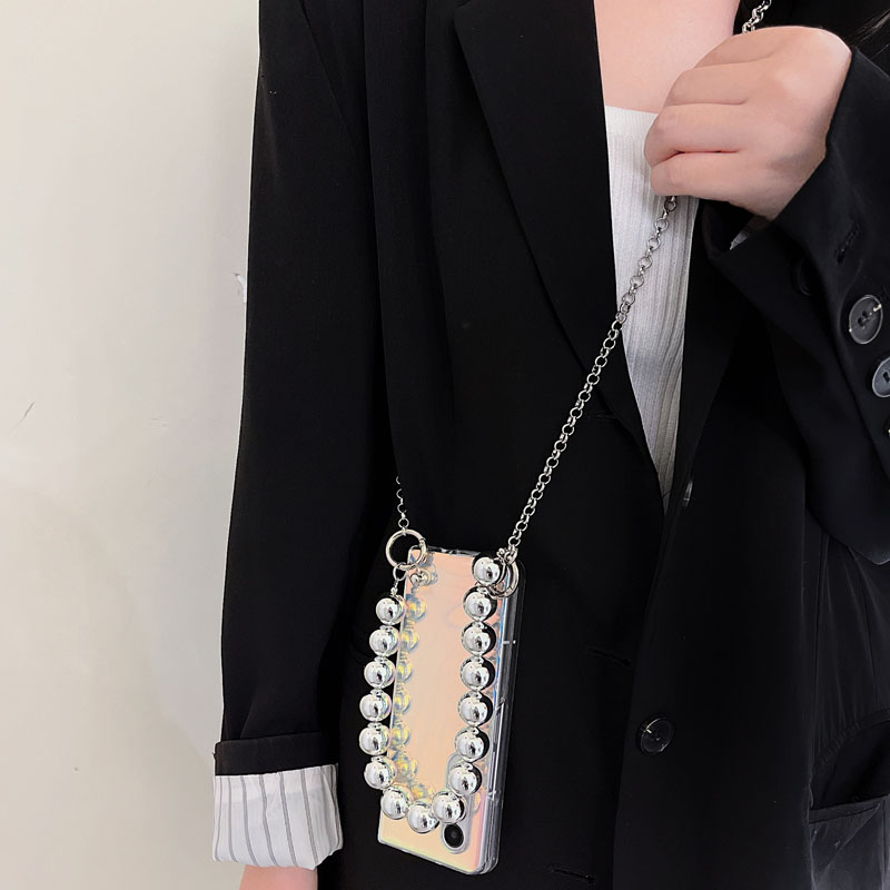 适用三星手机壳少女手链zflod345