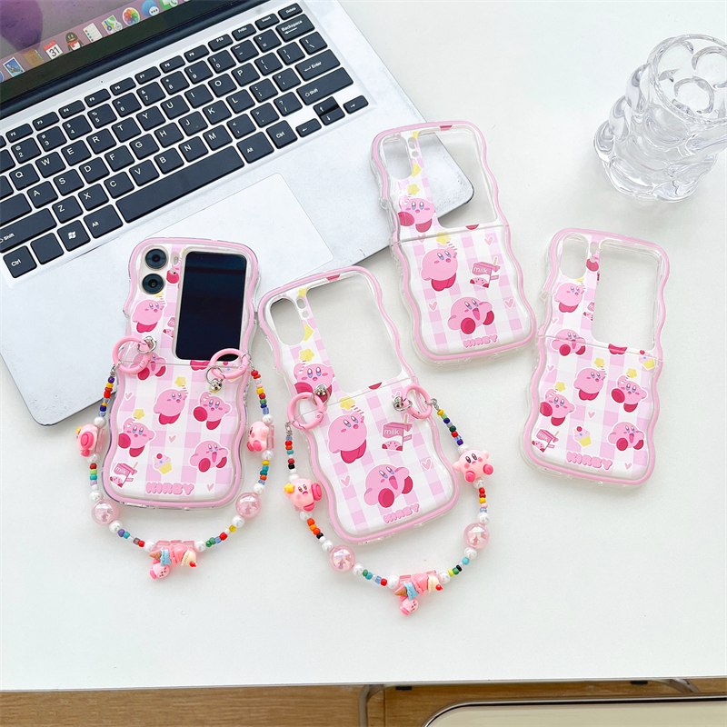 适用OPPOn2flip软硅胶粉卡比