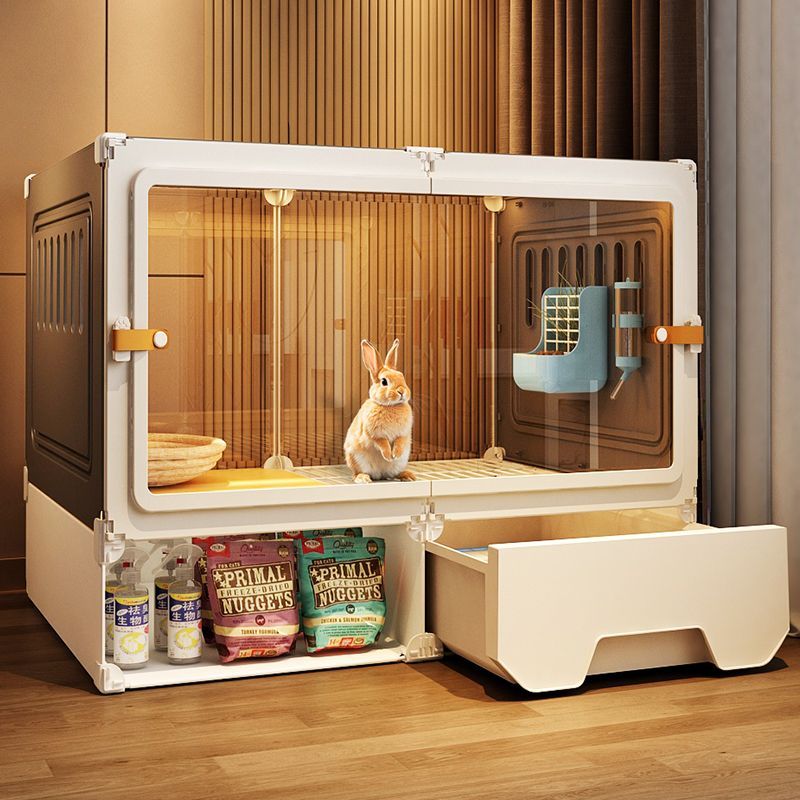 兔笼家用兔别墅带超大抽