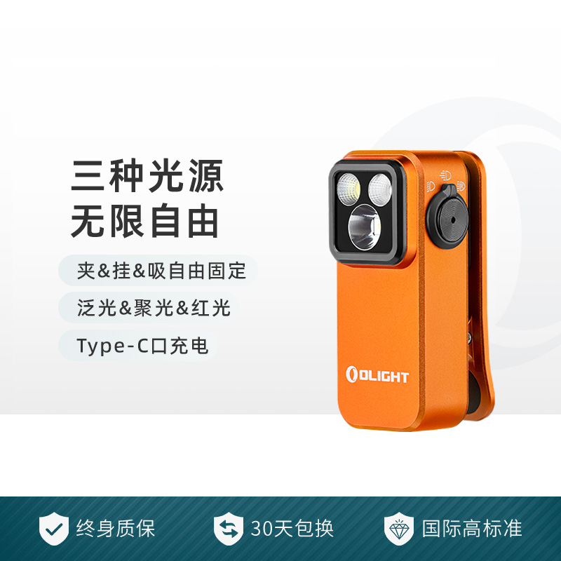 傲雷小方侠Pro强光迷你头灯