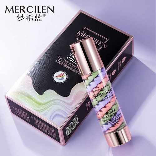 三色轻透光感60g隔离霜MERCILEN