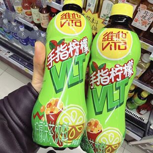 新口味维他手指柠檬茶饮料500ML清爽解渴香茶维他柠檬茶