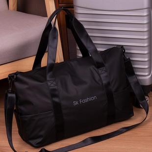 短途旅行包男士手提包套拉杆箱行李包女单肩斜挎包健身包男大容量