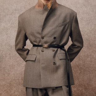 实心黄铜腰带 古铜雾面 SageSalt AC101 秋冬新品