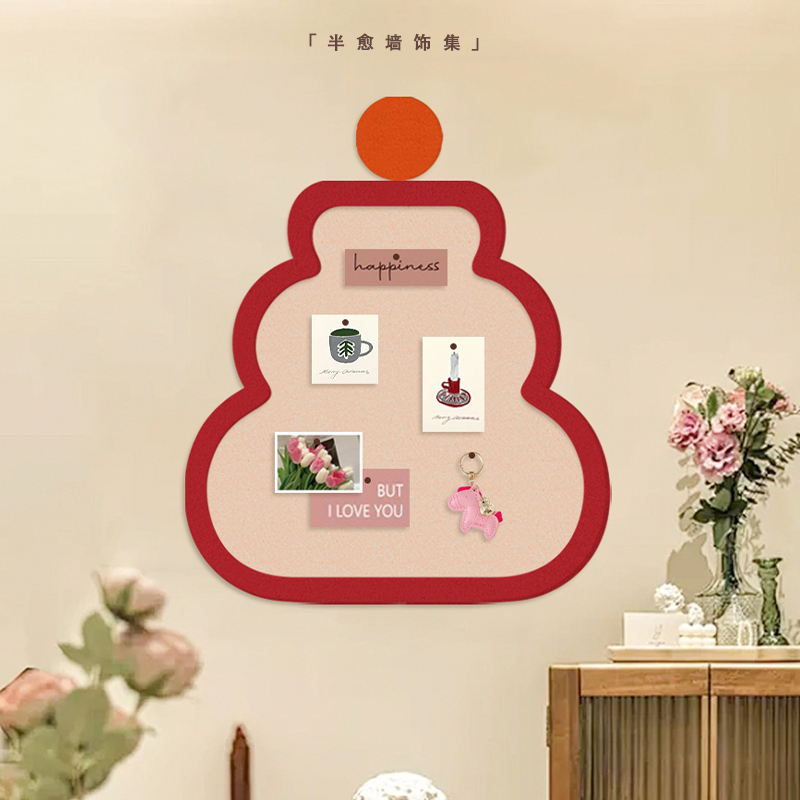 ins风小蛋糕照片墙卧室墙面布置床头背景墙免打孔不伤墙装饰墙贴