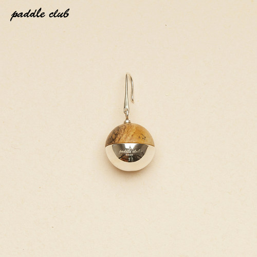耳环paddleclub天然石银