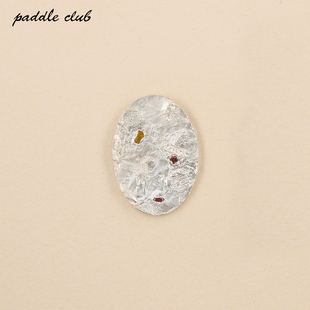 Paddle club花朵纹椭圆宝石系列