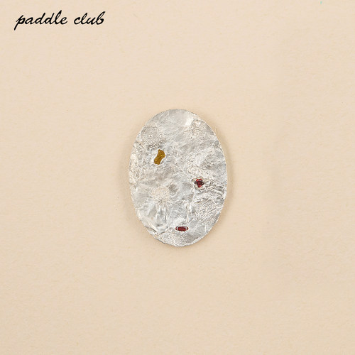 Paddle club花朵纹椭圆宝石系列