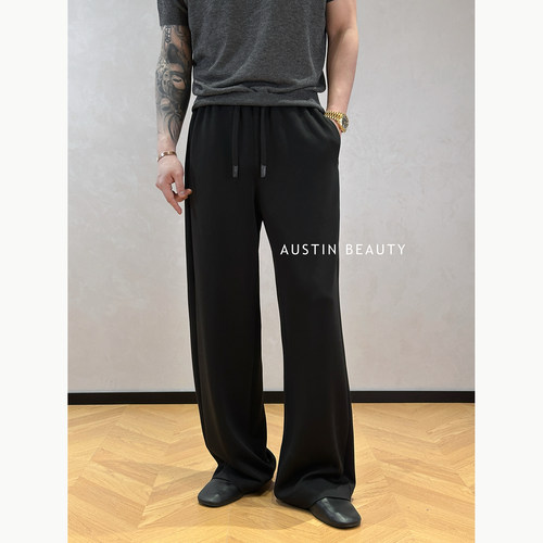AUSTINBEAUTY【26s新品】2026夏季莫代尔休闲卫裤男款宽松阔腿裤