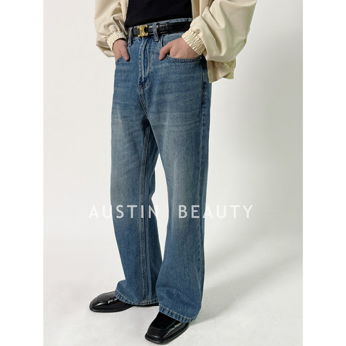 AUSTINBEAYTY【秋冬新品】Ac丹宁系列水洗牛仔裤