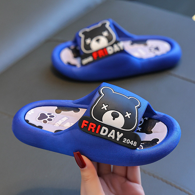 网红儿童拖鞋夏季男童女童居家防滑室内卡通宝宝亲子凉拖鞋中大童