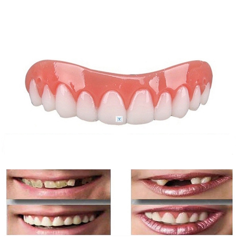 False Tooth Stickers Simulation Teeth Whitening Dentures Pas