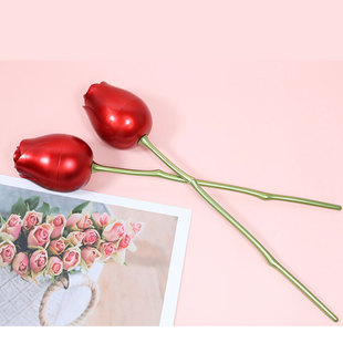 1 pcs rose jewelry box for couples gift, aluminum alloy with