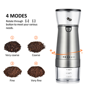 Adjustable USB Electric Coffee Grinder Bean Mill Machine