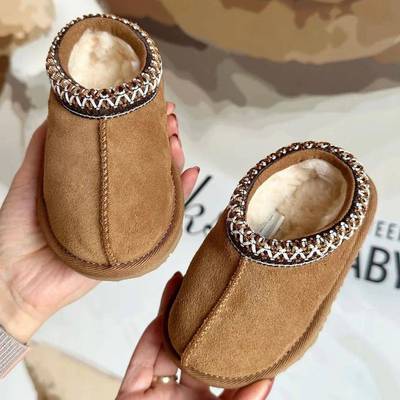 Kids Toddler Tasman Slippers Designer Children Snow Boots Ta