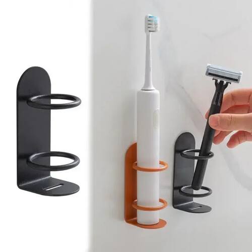 Wall-Mounted Electric Toothbrush Holder Holder Punch-Free Ra