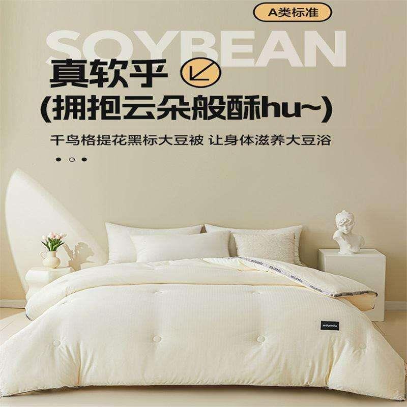 棉被大豆纤维加厚保暖被子被芯Soybean fiber insulation blanket