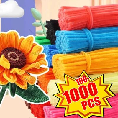 Cleaner Pipe Cleaners for Crafts Creative Chenille Stem Wire
