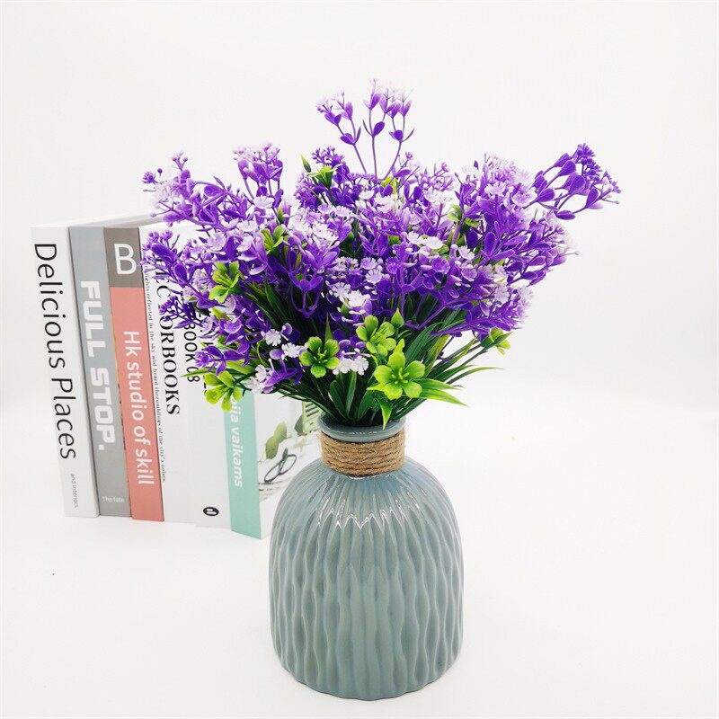 仿真花满天星把束室内客厅装饰塑料假花小雏菊花束仿真绿植人造花