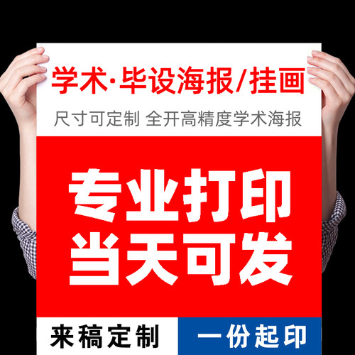 学校大学毕业设计海报背胶展板