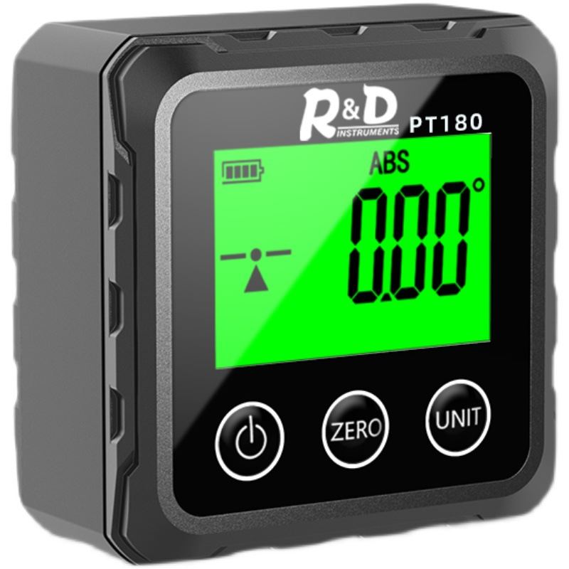 新品PT180高k精度数显倾角s仪盒电子角度尺带磁角度仪坡度测量仪