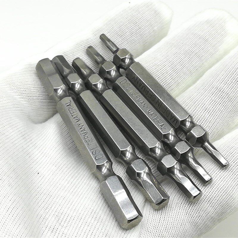 DSL德国S2钢 双头内六角批头套装 两用批头电动螺刀头 电起子头