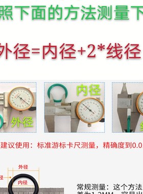 o型圈线径6mm(粗细)大全橡胶密封圈外径306000o形胶丁晴油封