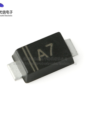 原装正品 SM4007PL A7 SOD-123F 1000V/1A 贴片通用二极管 10只