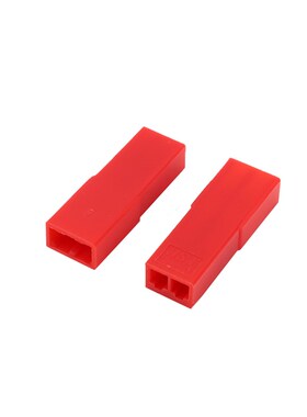 优质JST公头 红色 2P 接插件公头 含配套簧片(10母头+20个簧片)