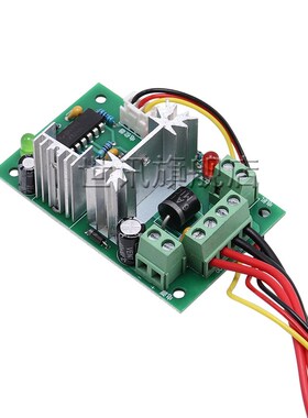 CCM2直流电机调速器5A DC10V12V24V30V 正反转开关 PWM控制器120W