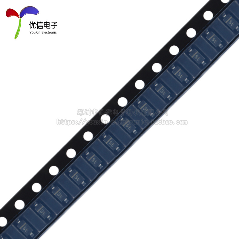 原装正品 B5819W 丝印SL SOD-123 40V/1A 贴片肖特基二极管 10只