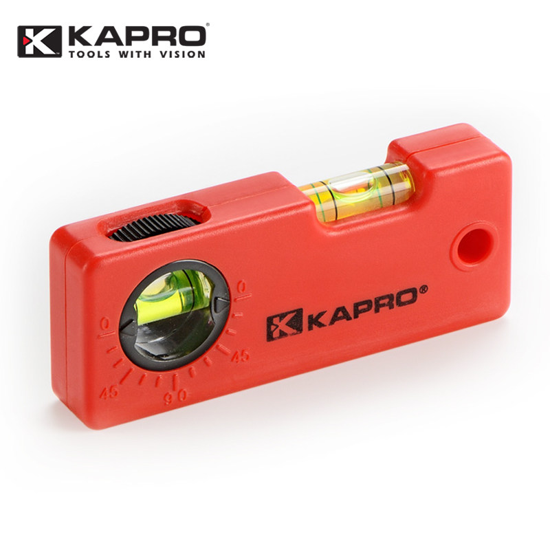KAPRO袖珍水平尺245,2个水准泡,10厘米以色列开普路/嘉