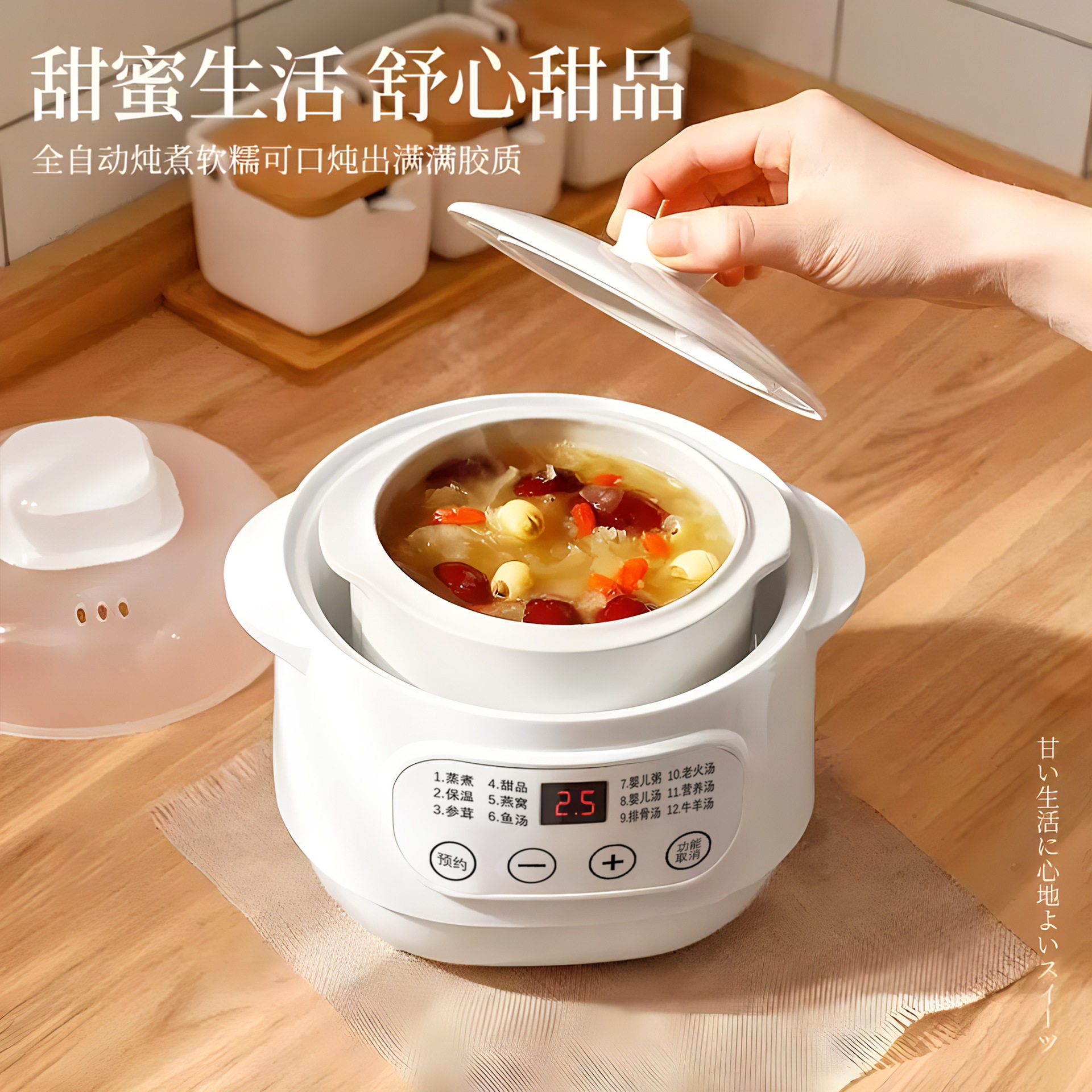 陶瓷隔水炖电炖锅婴幼儿煲粥