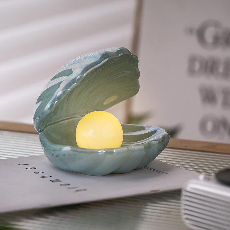 可亮光室内创意家居陶瓷少女风