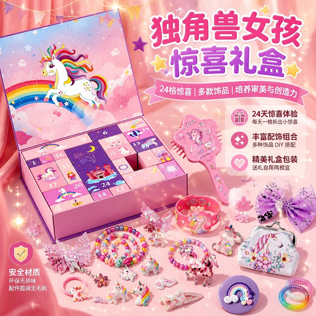 盲盒洞洞乐大号豪华款圣诞倒计时