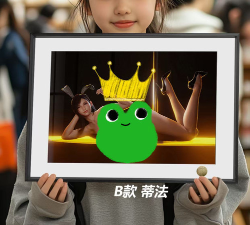 皇呱工作室最终幻想7蒂法Tifa爱丽丝Aerith兔女郎装饰画