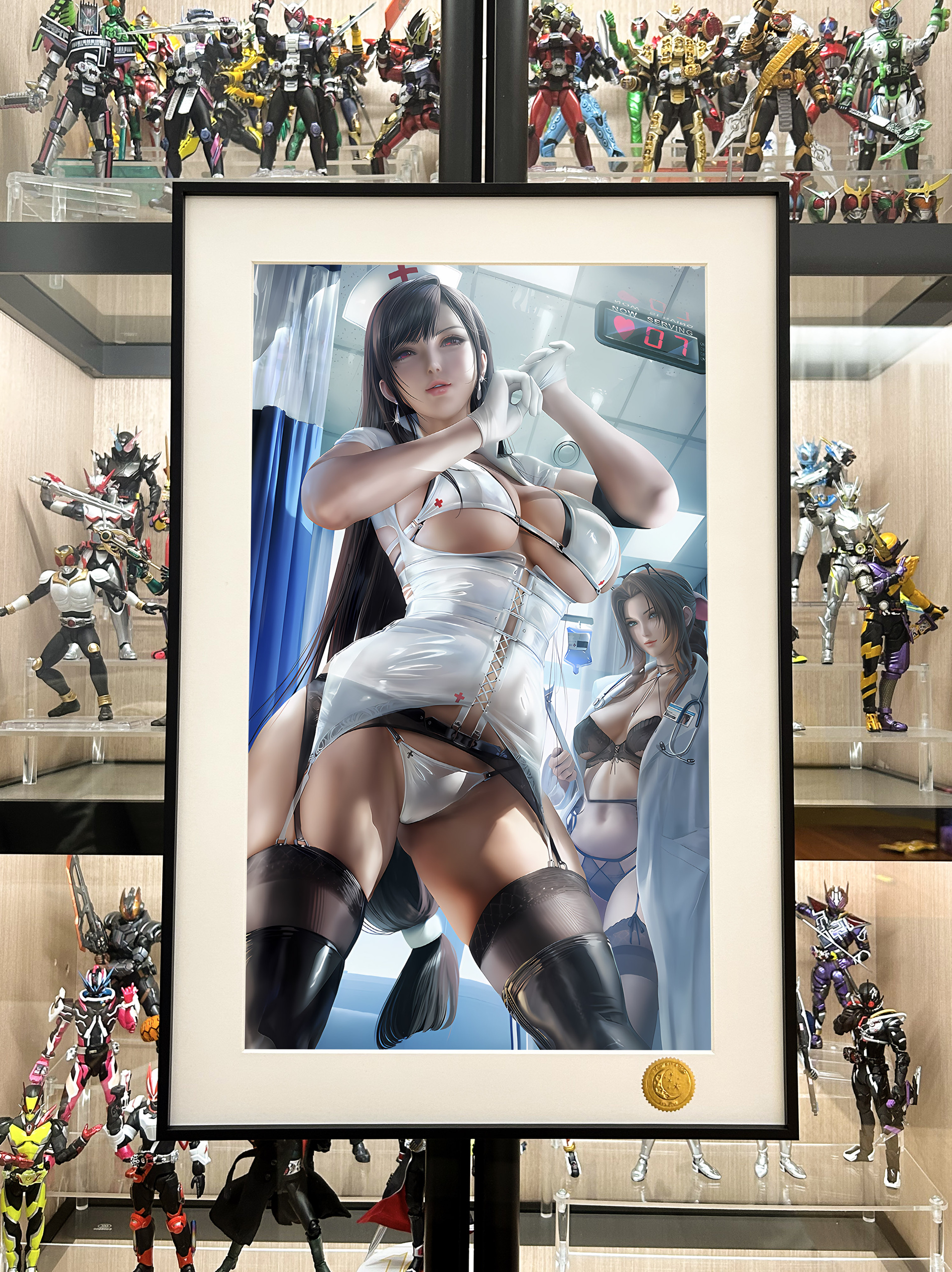 星空工作室《护士蒂法》最终幻想tifa爱丽丝装饰画