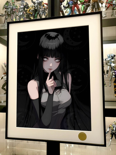 星空《暗部雏田》日向雏田火影忍者鸣人Hinata动漫二次元装饰画