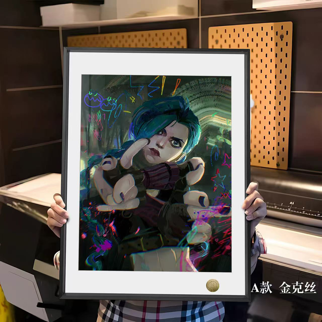 神秘画廊英雄联盟双城之战jinx金克丝Arcane装饰画