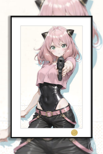 《成年阿尼亚》间谍过家家SPYxFAMILY阿尼亚黄昏约尔动漫装饰画