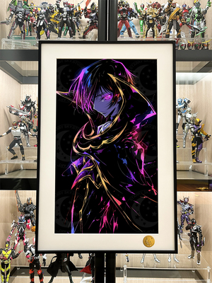 炫彩鲁鲁修ZERO CODE GEASS 反叛的鲁路修CC动漫装饰画