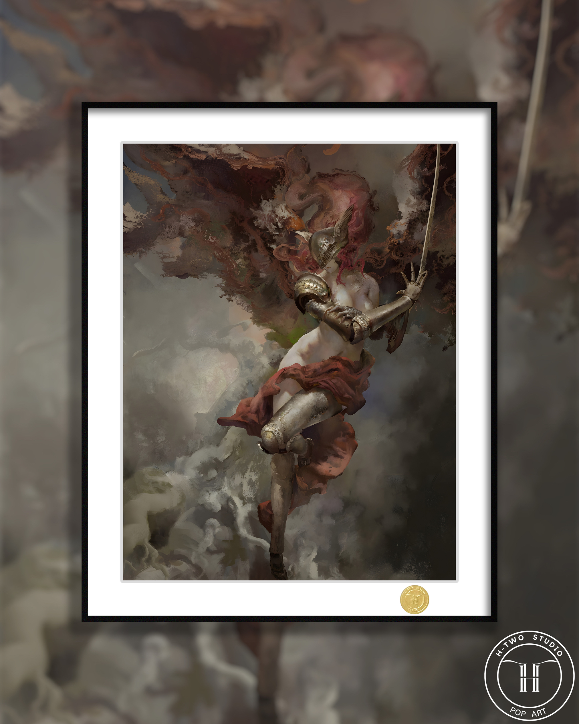 《玛莲妮亚》女武神艾尔登法环Elden Ring装饰画