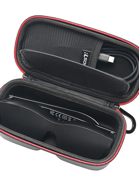 眼镜盒男款女款高级感便携太阳眼镜盒抗压学生大尺寸眼镜盒车载套