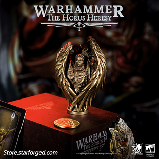 Starforged星辰铸造 战锤30K周边摆件圣血天使圣吉列斯雕像火漆印