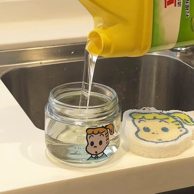 厨房洗洁精按压神器洗碗池水槽按压瓶分装瓶小瓶便携压取器家用