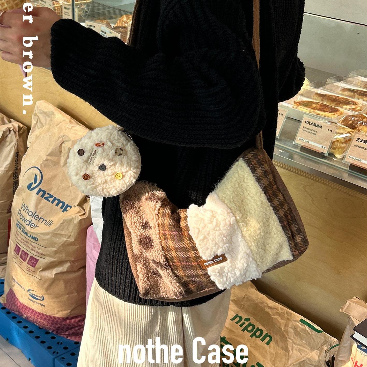 notheCase拼接斜挎包